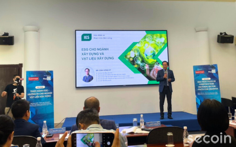 Ông Đinh Hồng Kỳ - Chủ tịch Secoin tham gia Talkshow Thực hành ESG – Hướng đi cho ngành Vật liệu xây dựng